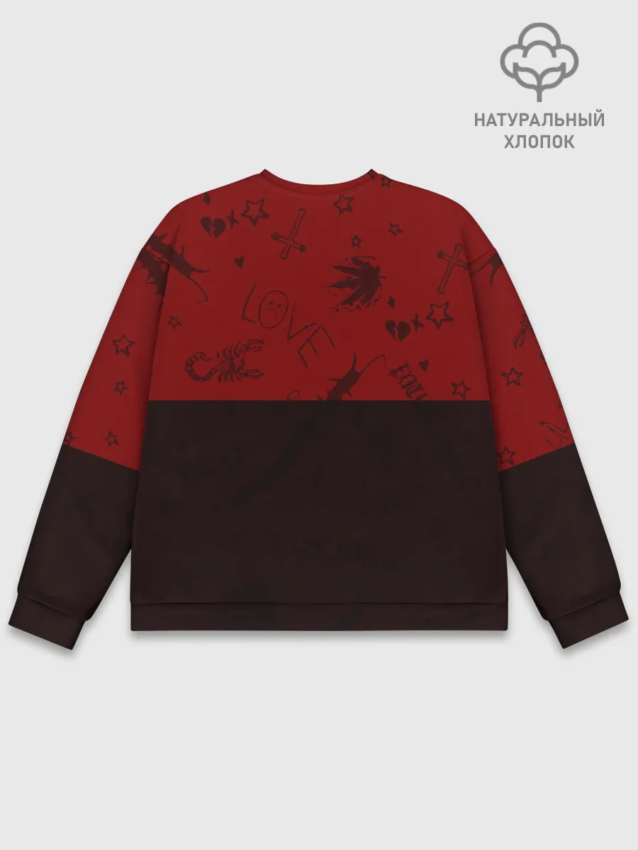 Мужской свитшот базовый / LIL PEEP / ЛИЛ ПИП