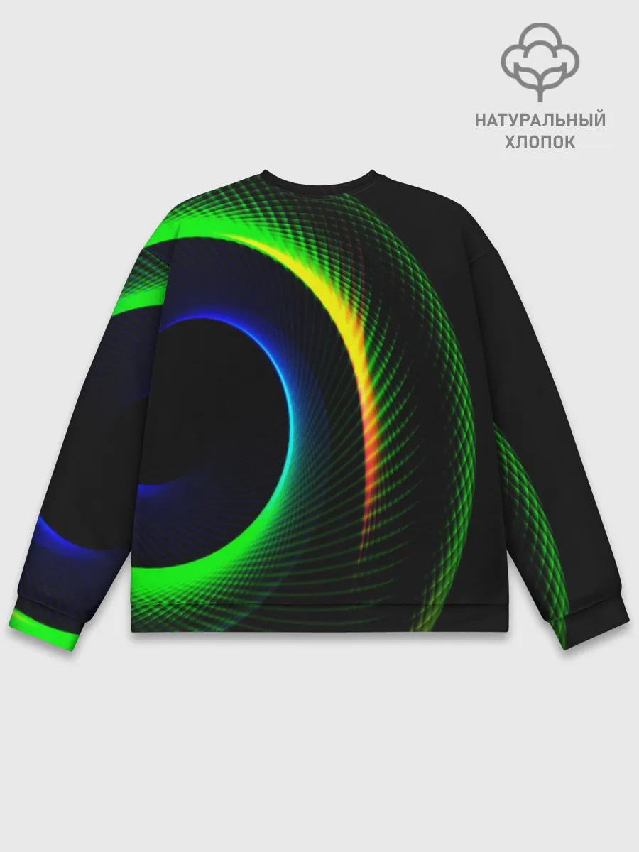 Мужской свитшот базовый / ABSTRACT GEOMETRY