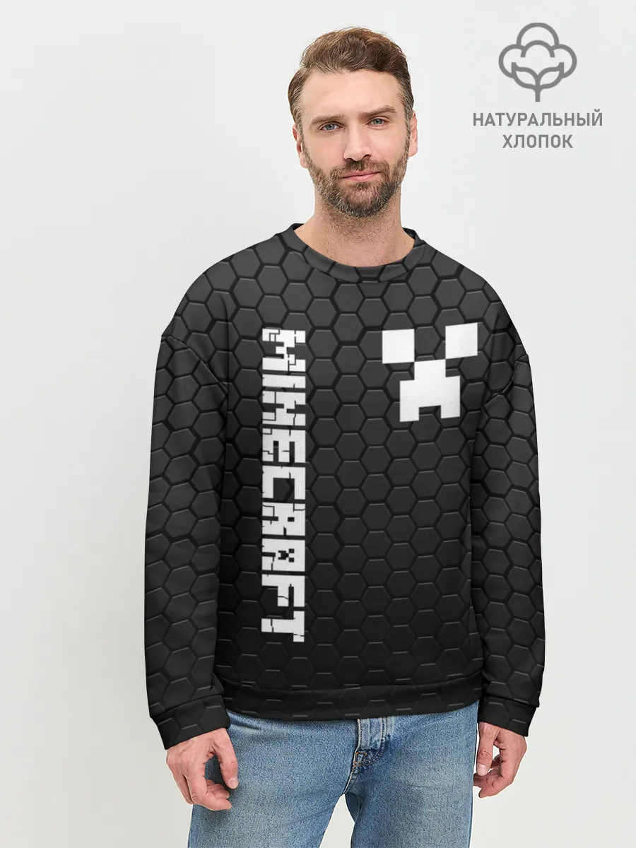 Мужской свитшот базовый / MINECRAFT / МАЙНКРАФТ