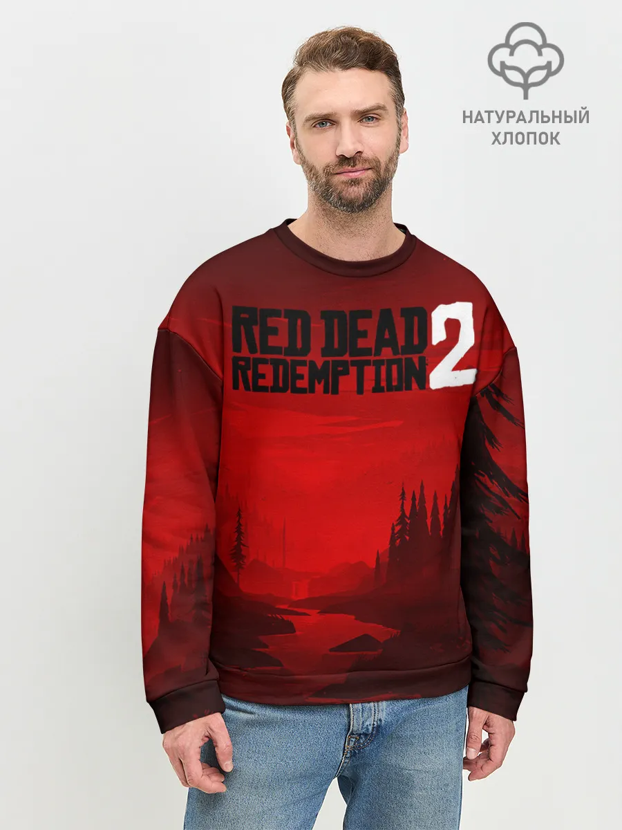 Мужской свитшот базовый / Red Dead Redemption 2