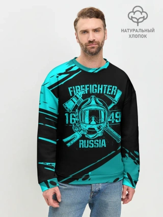 Мужской свитшот базовый / FIREFIGHTER 1649 RUSSIA