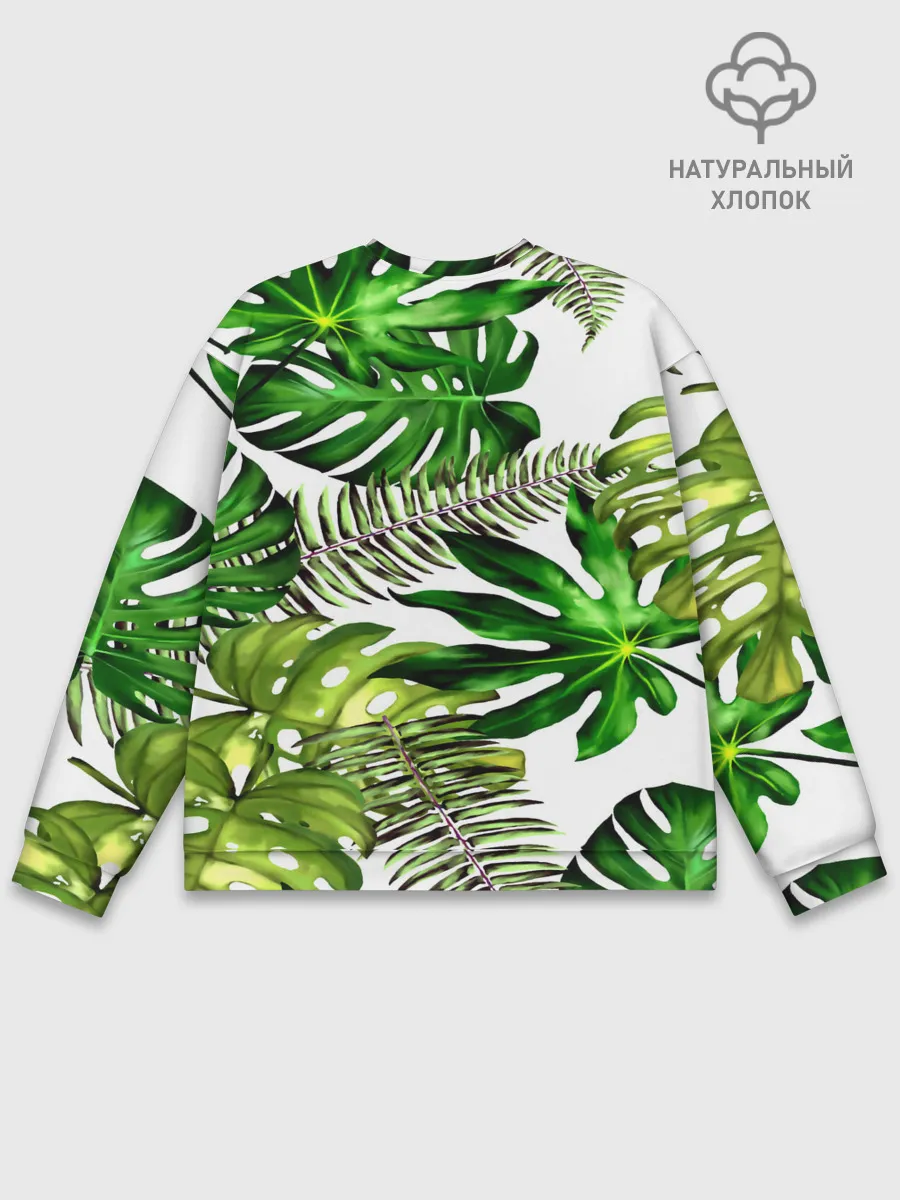 Мужской свитшот базовый / ГАВАЙСКИЕ ЛИСТЬЯ