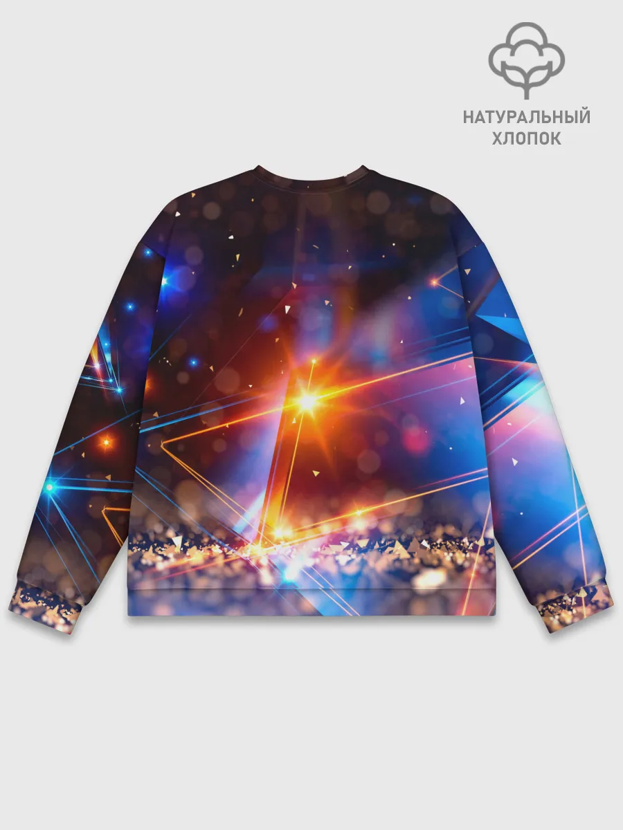 Мужской свитшот базовый / geometry light