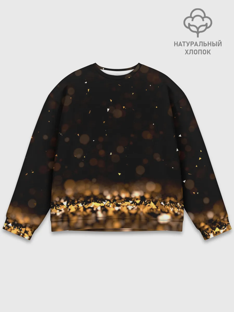 Мужской свитшот базовый / Золото