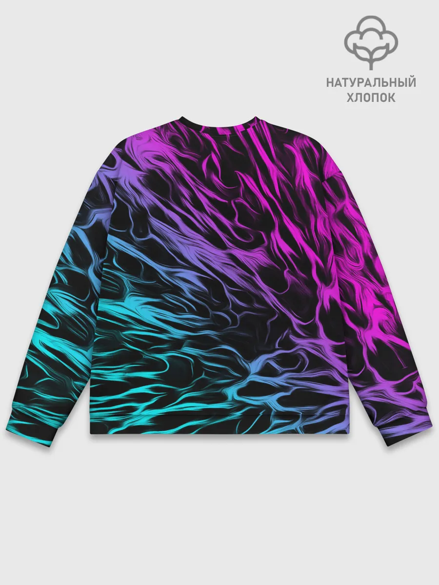 Мужской свитшот базовый / НЕОНОВЫЕ РАЗВОДЫ / НЕОН