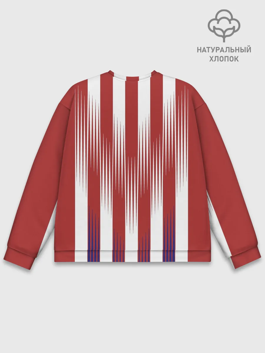 Мужской свитшот базовый / Форма Атлетико Мадрид