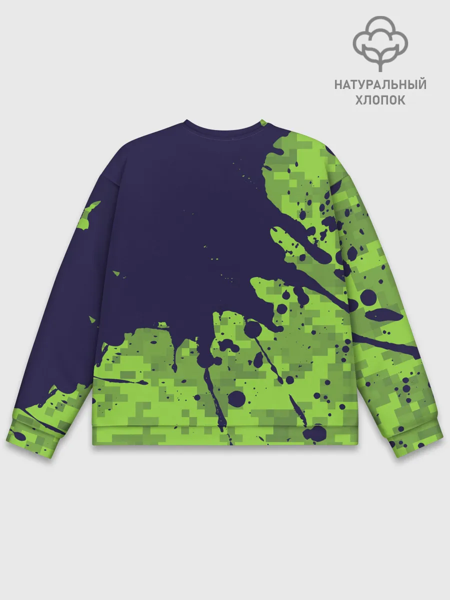 Мужской свитшот базовый / MINECRAFT / МАЙНКРАФТ