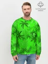 Мужской свитшот базовый / ПАЛЬМЫ | ЛЕТО | TROPICAL