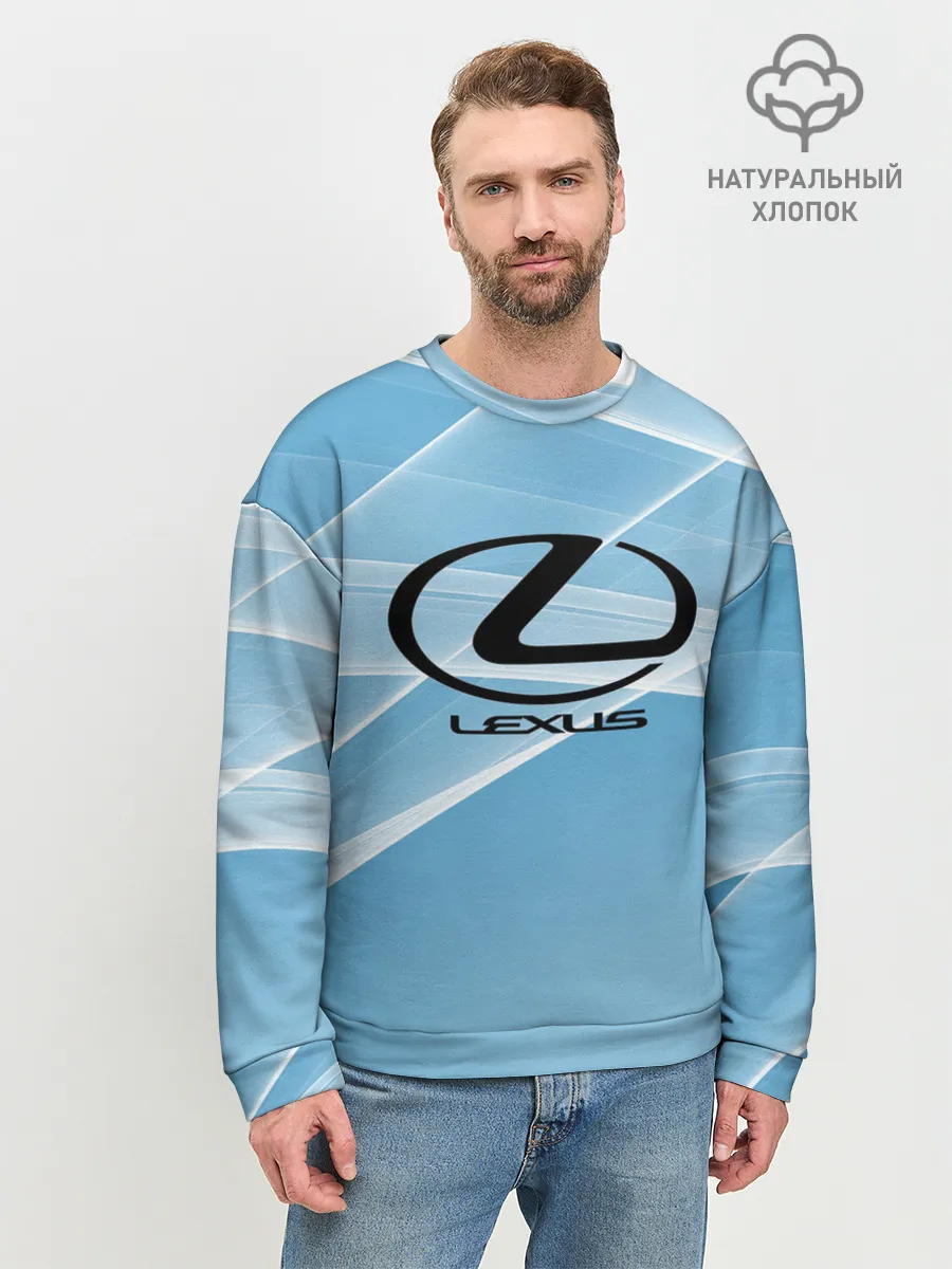 Мужской свитшот базовый / lexus