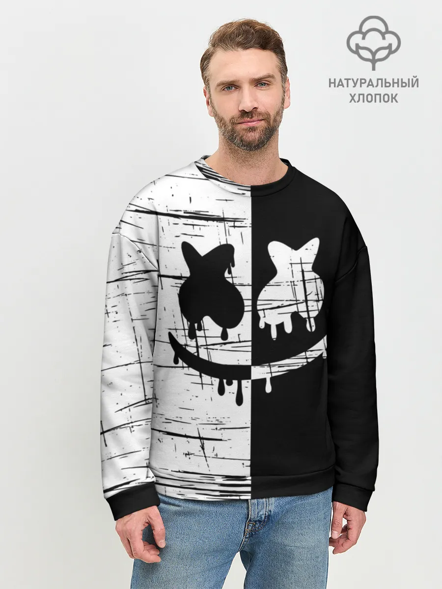 Мужской свитшот базовый / FORTNITE MARSHMELLO.