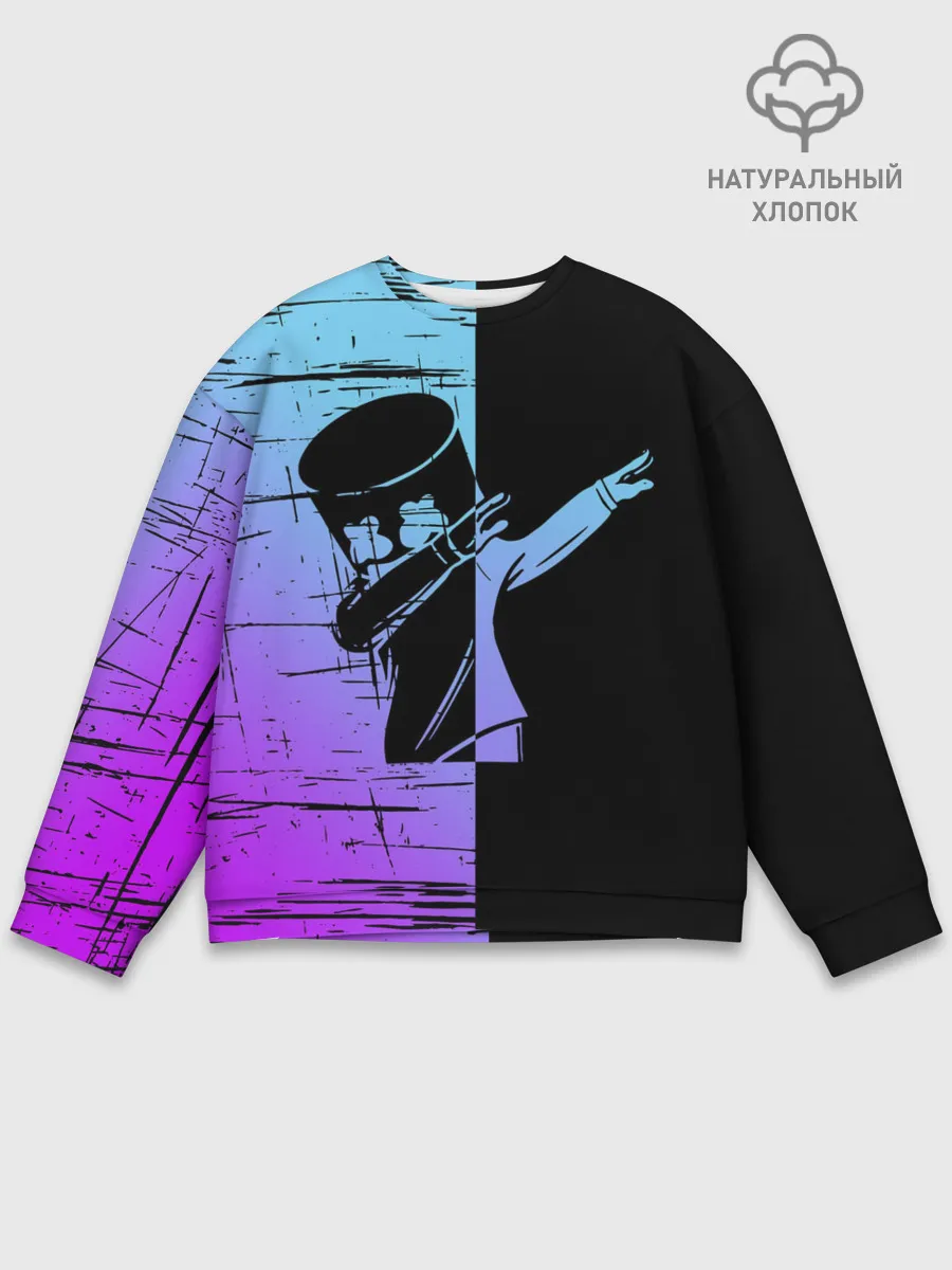 Мужской свитшот базовый / FORTNITE MARSHMELLO.