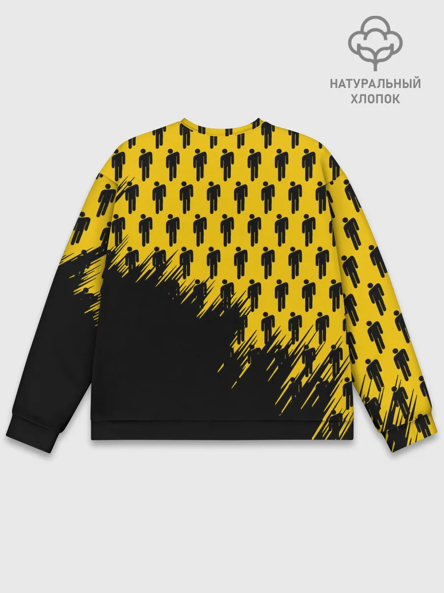 Мужской свитшот базовый / Billie Eilish.