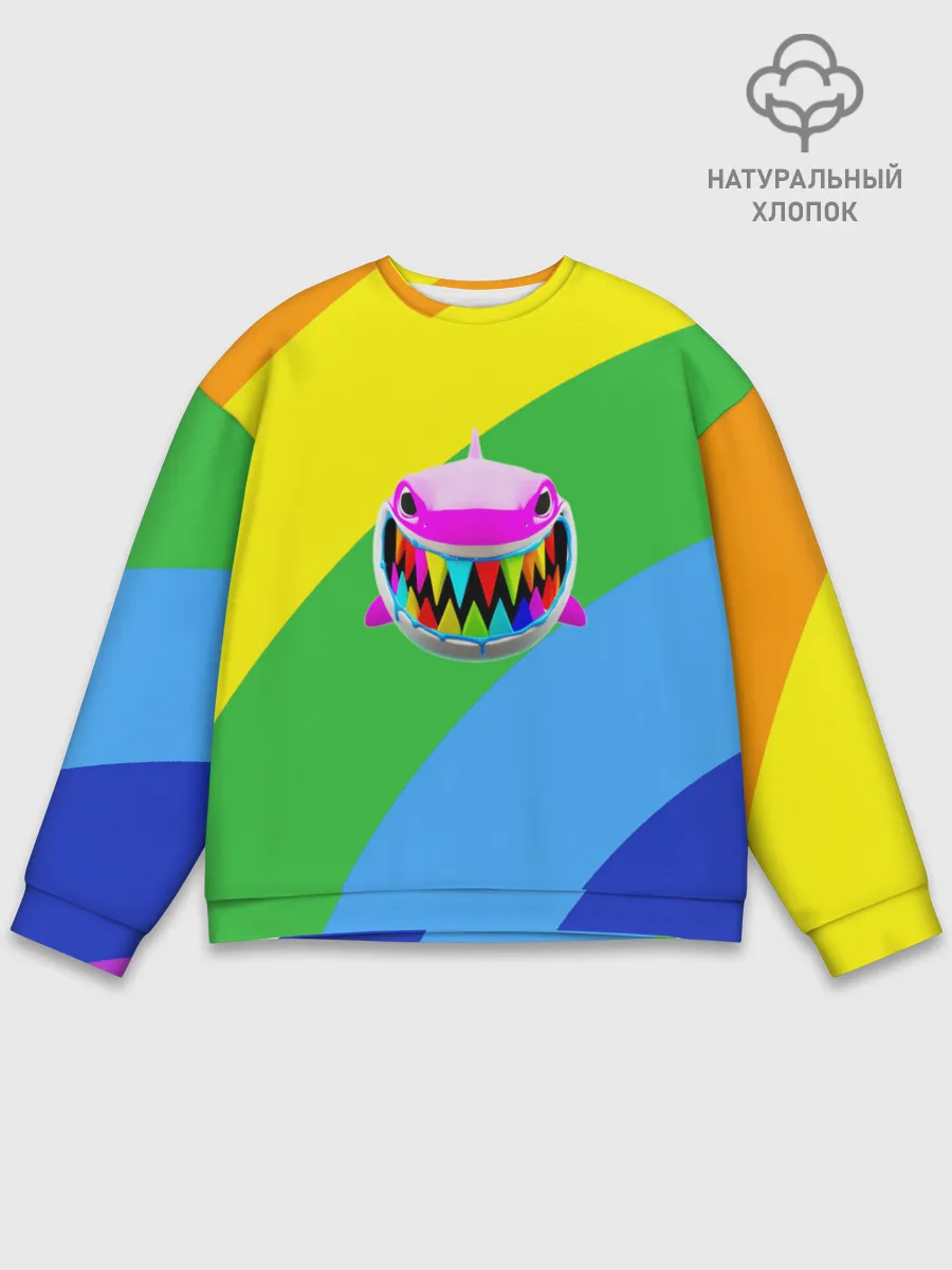 Мужской свитшот базовый / 6ix9ine