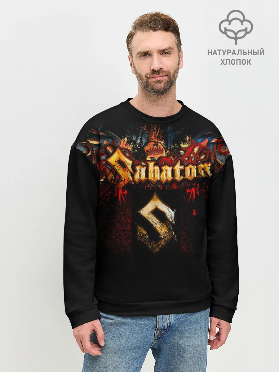 Мужской свитшот базовый / Sabaton.