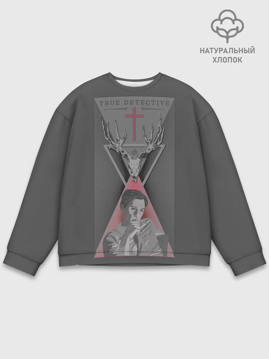 Мужской свитшот базовый / Настоящий детектив