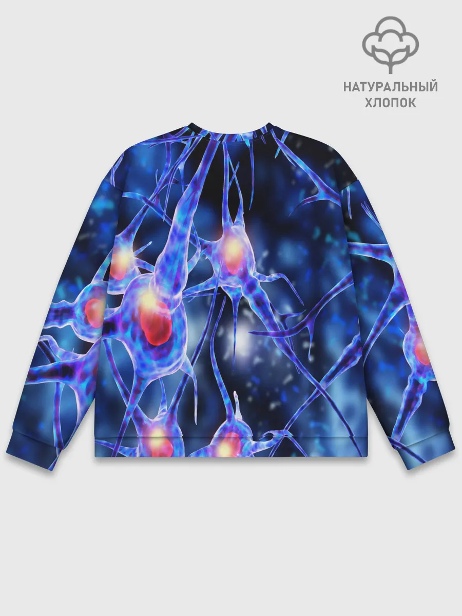 Мужской свитшот базовый / НЕРВЫ