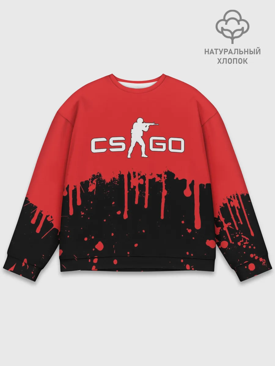 Мужской свитшот базовый / COUNTER STRIKE