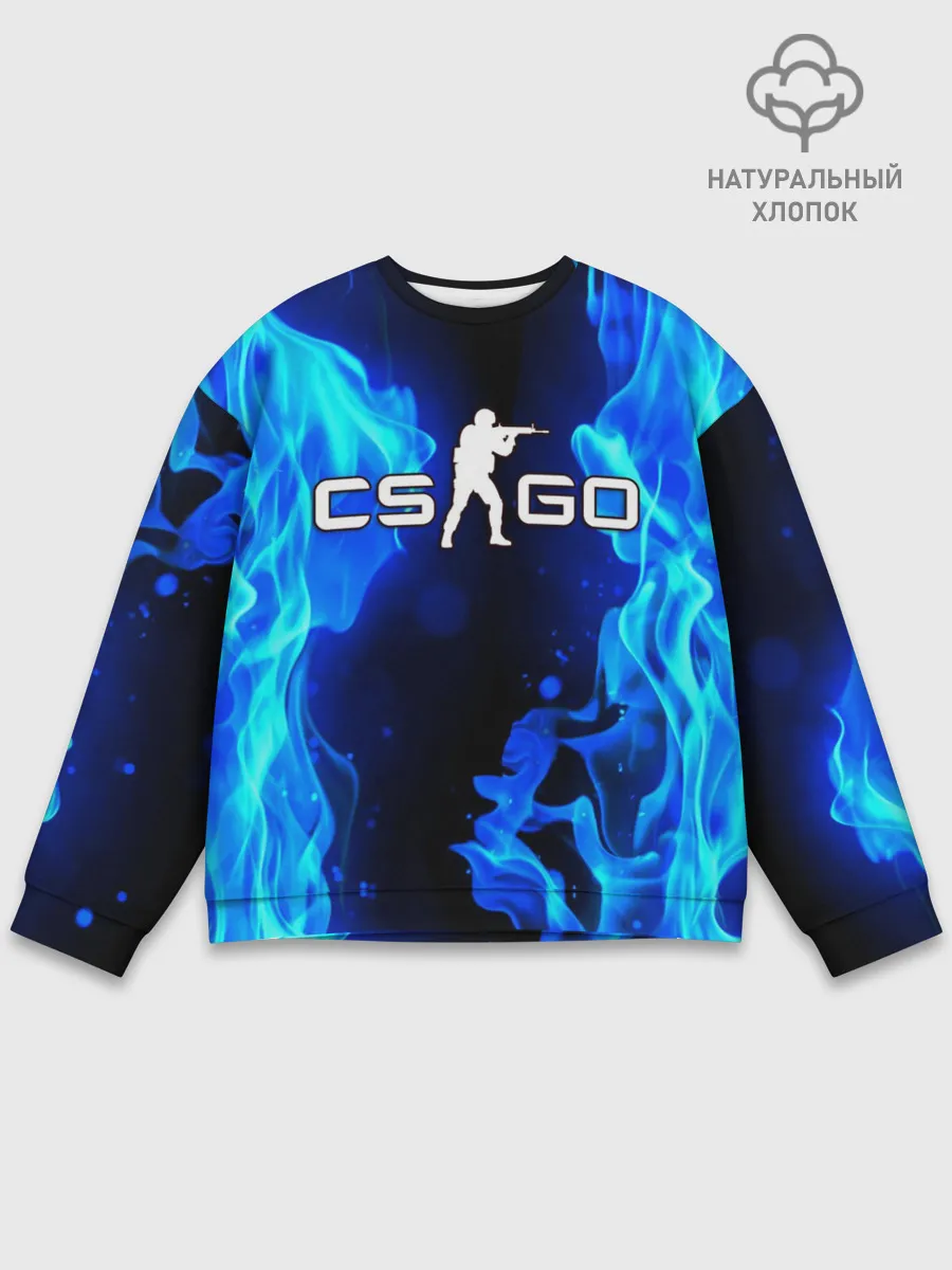 Мужской свитшот базовый / COUNTER STRIKE