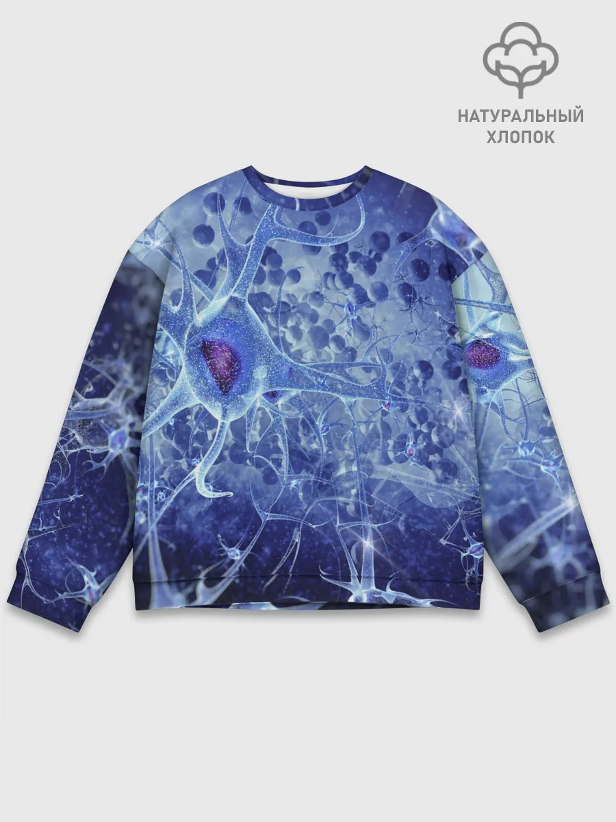 Мужской свитшот базовый / ВИРУС