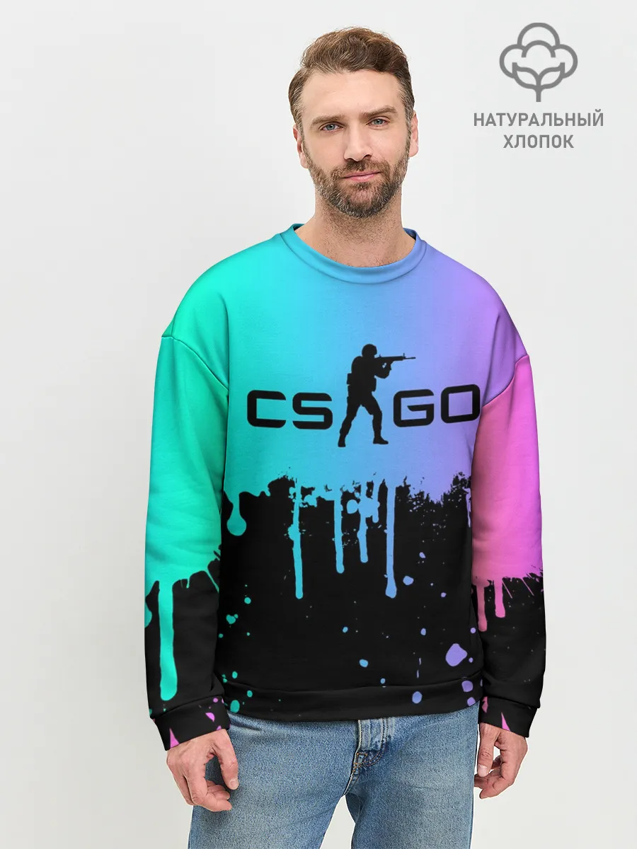 Мужской свитшот базовый / COUNTER STRIKE