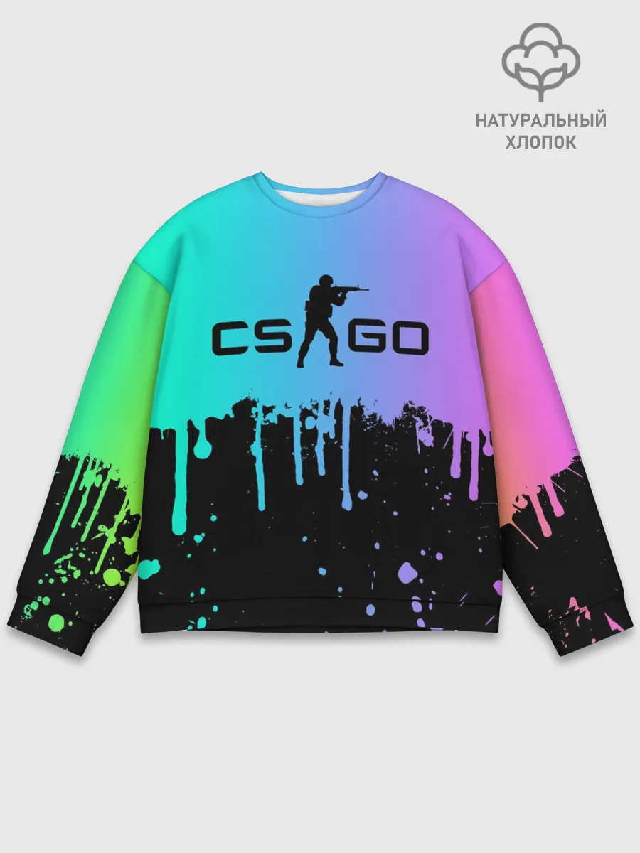 Мужской свитшот базовый / COUNTER STRIKE