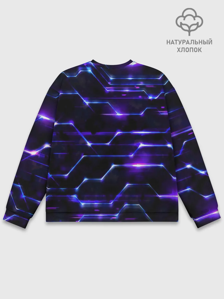 Мужской свитшот базовый / Технологии будущее нано броня