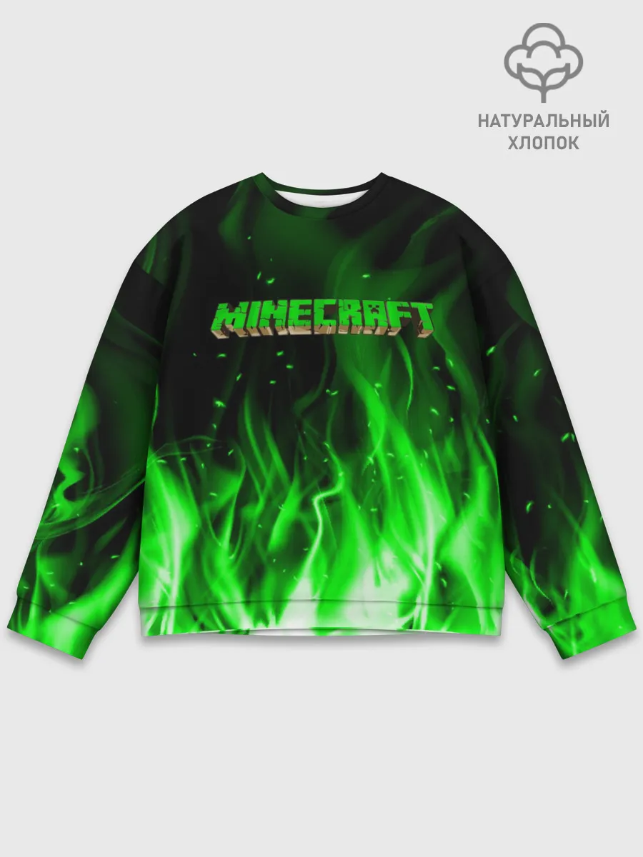 Мужской свитшот базовый / MINECRAFT