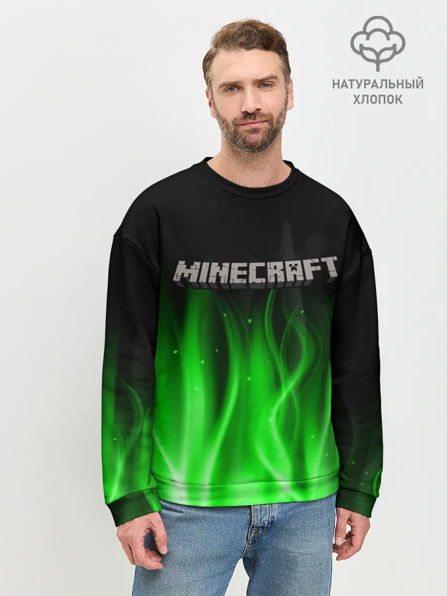 Мужской свитшот базовый / MINECRAFT