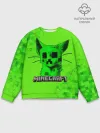 Мужской свитшот базовый / MINECRAFT CREEPER CAT