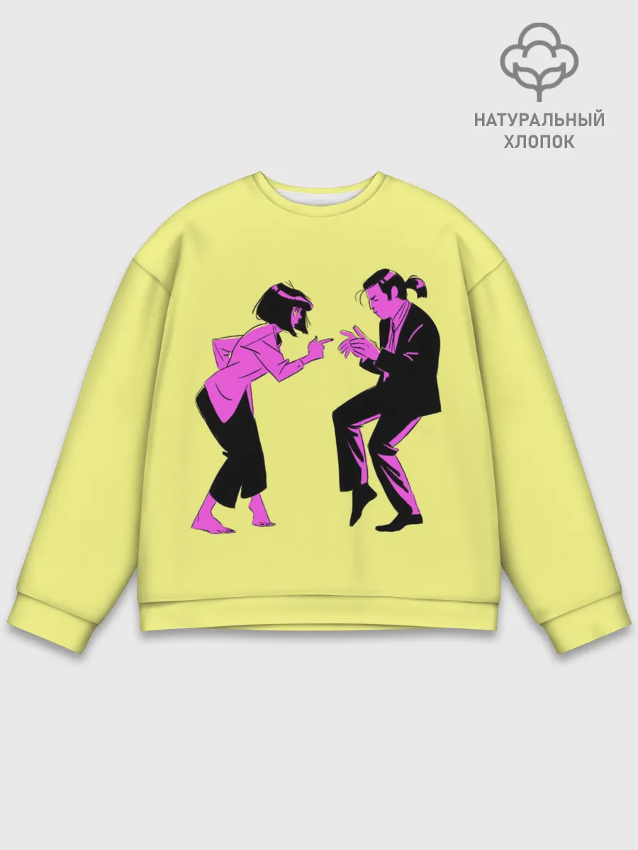 Мужской свитшот базовый / Криминальное чтиво