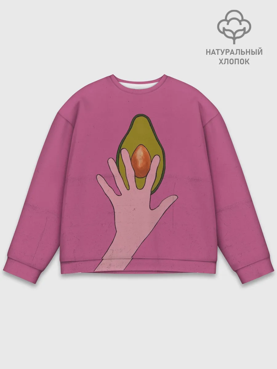 Мужской свитшот базовый / avocado