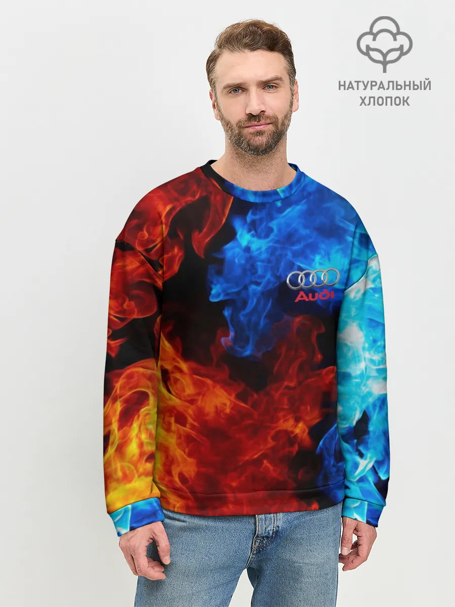 Мужской свитшот базовый / AUDI