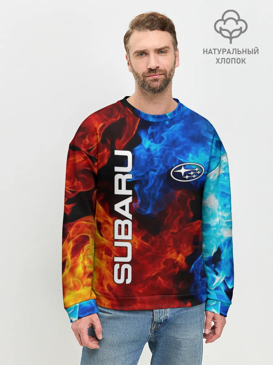 Мужской свитшот базовый / SUBARU