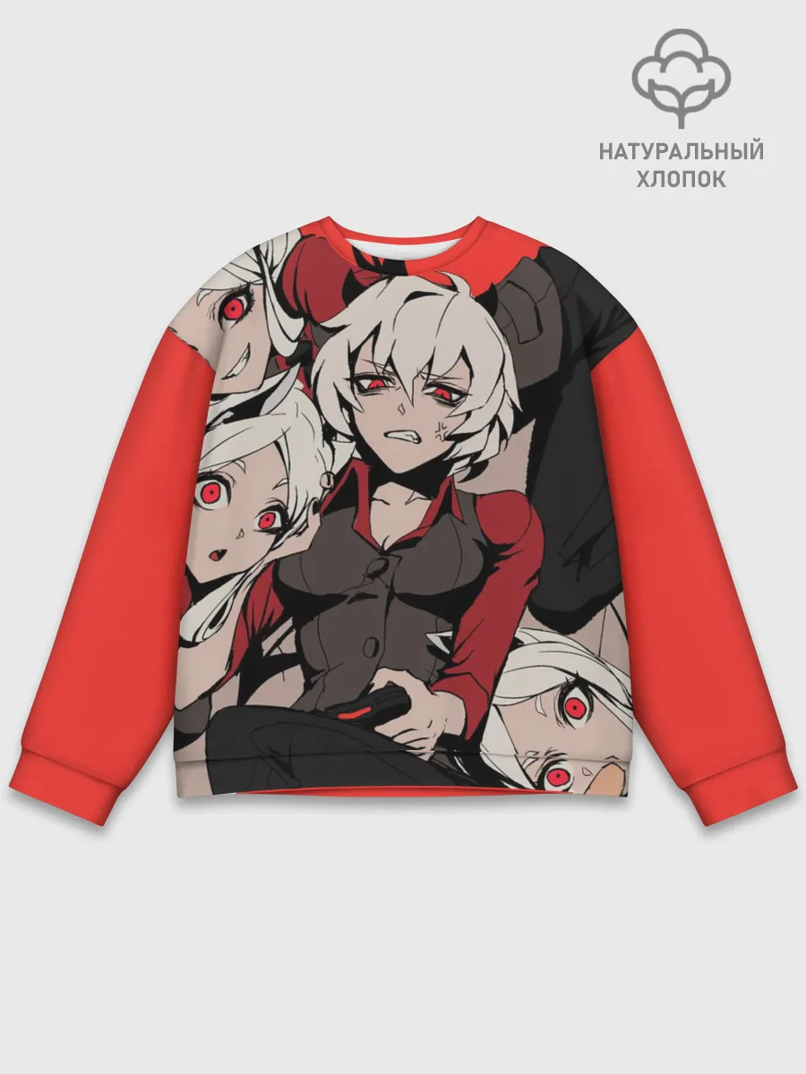 Мужской свитшот базовый / Хеллтейкер персонажи