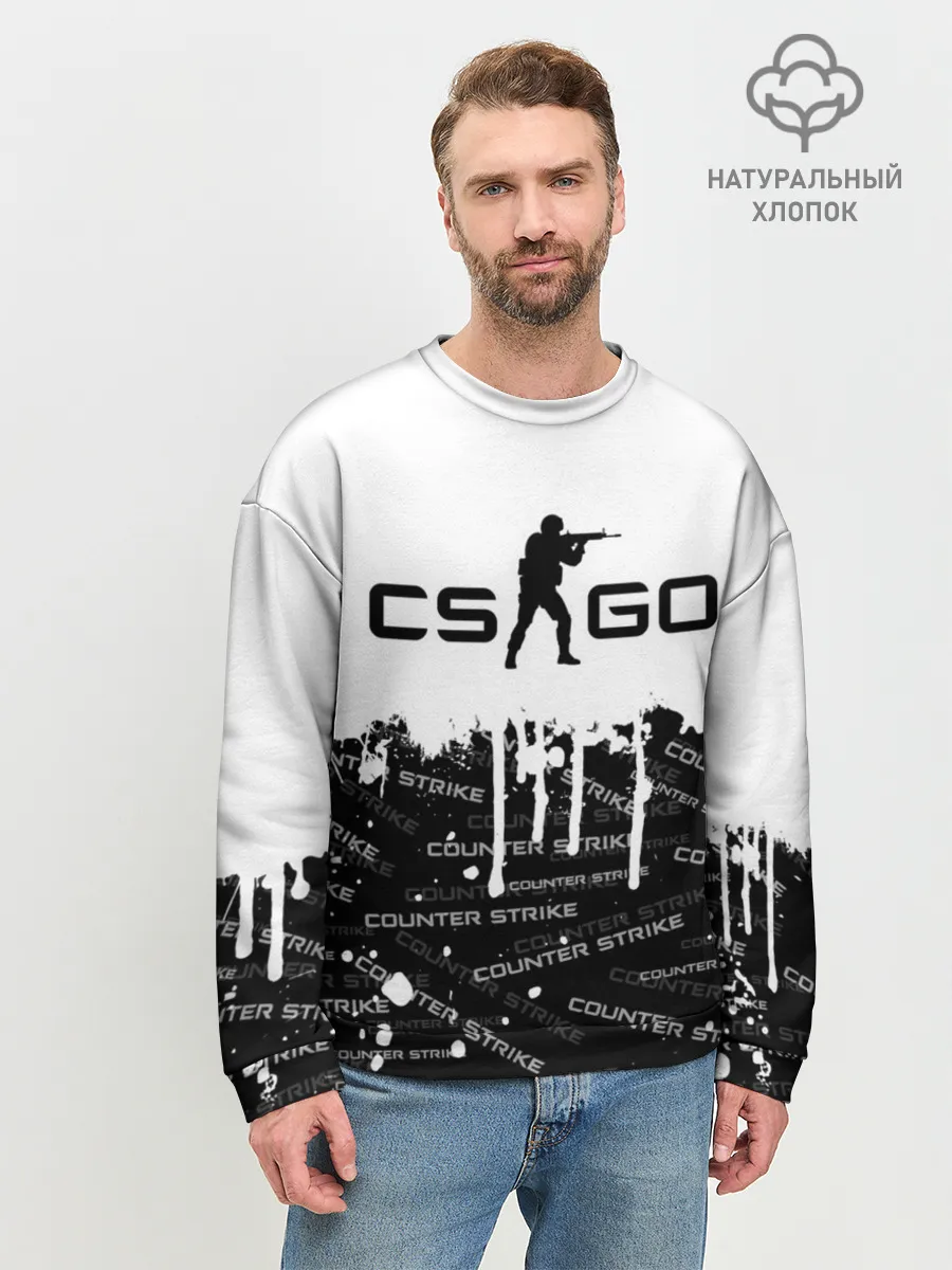 Мужской свитшот базовый / COUNTER STRIKE