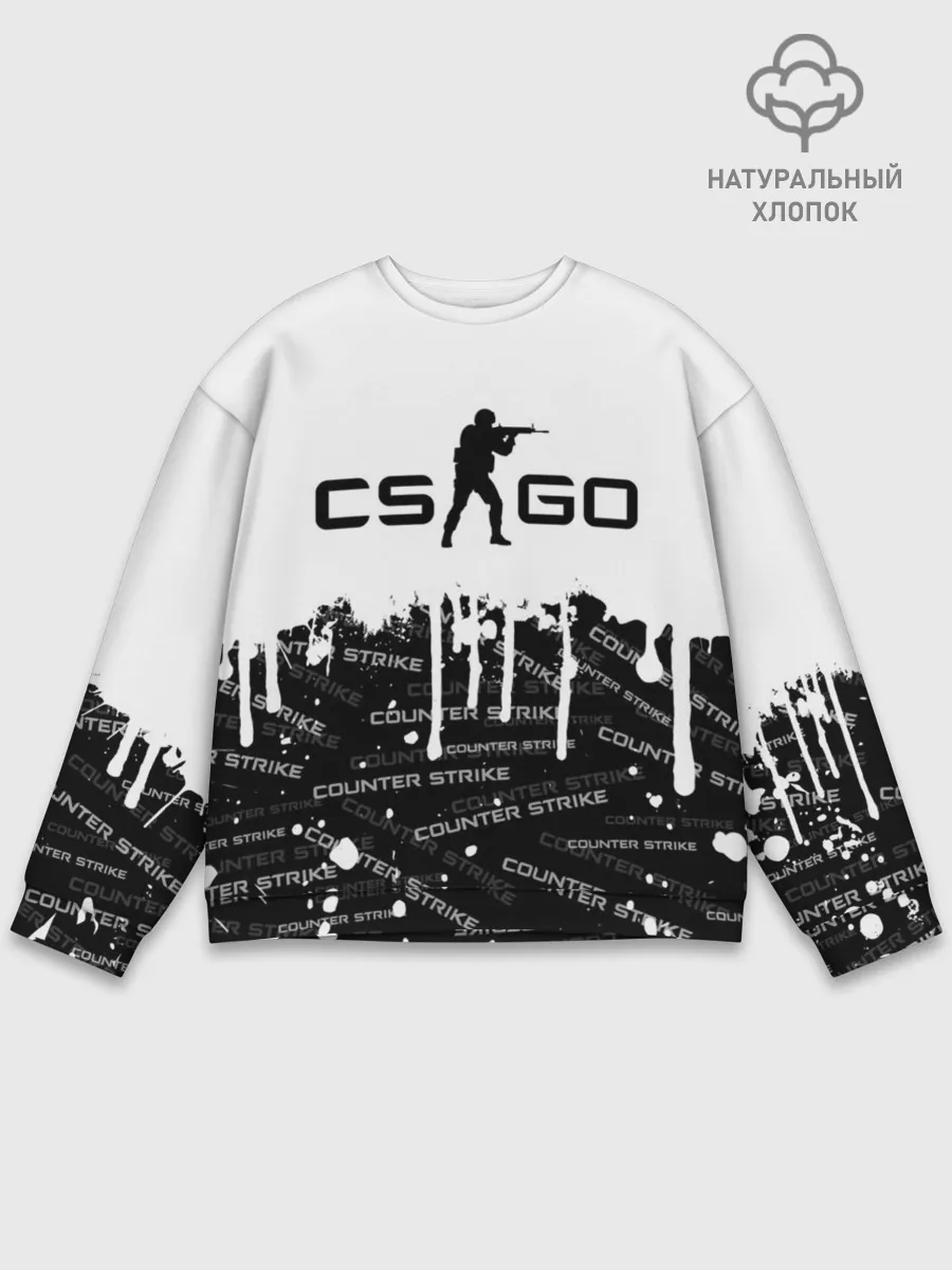 Мужской свитшот базовый / COUNTER STRIKE