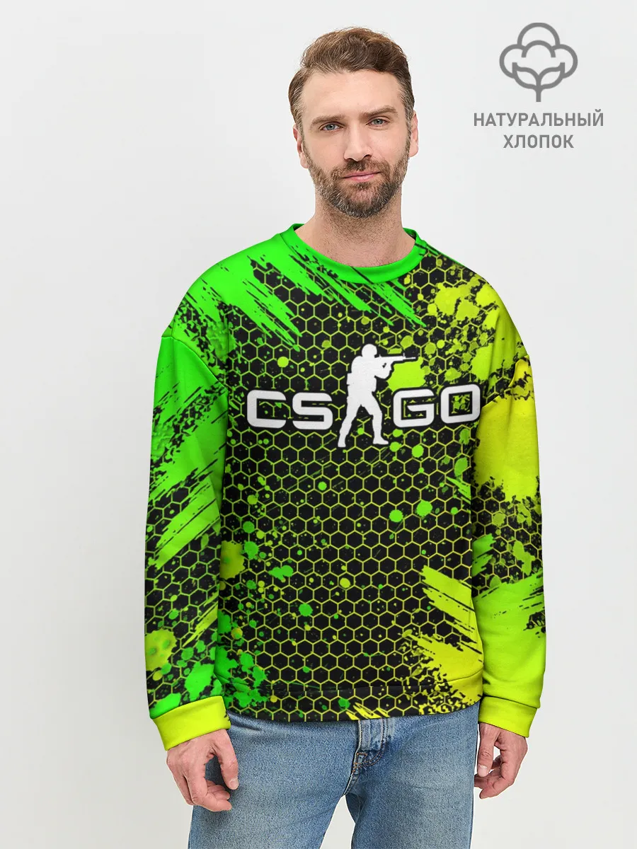 Мужской свитшот базовый / COUNTER STRIKE