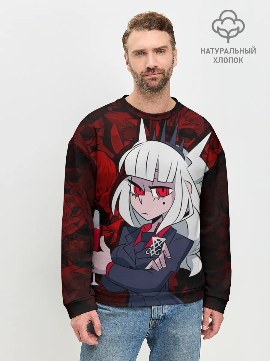 Мужской свитшот базовый / HELLTAKER LUCIFER