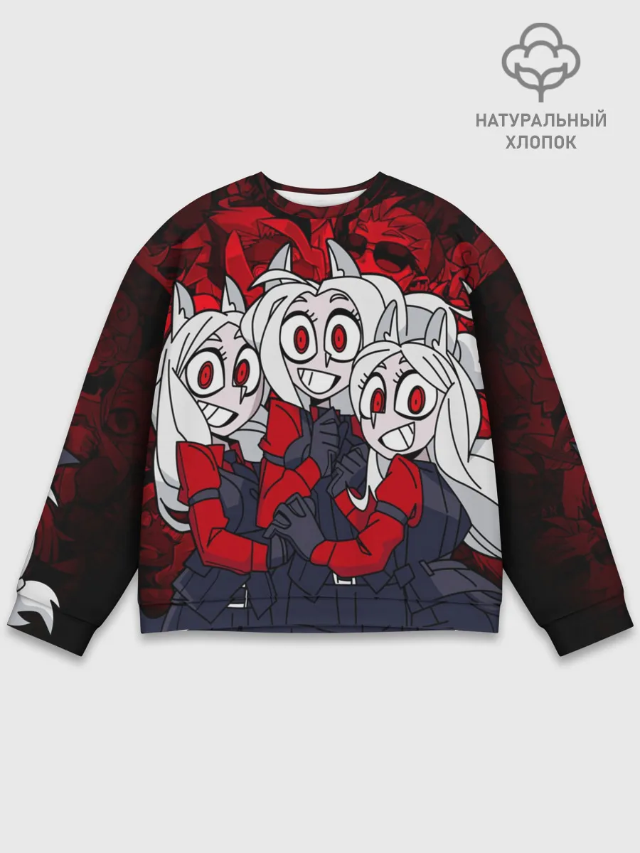 Мужской свитшот базовый / HELLTAKER CERBERUS