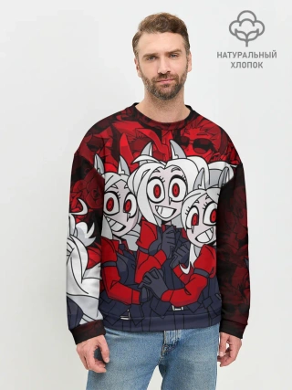 Мужской свитшот базовый / HELLTAKER CERBERUS