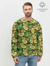 Мужской свитшот базовый / avocado