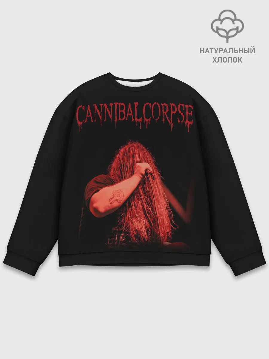 Мужской свитшот базовый / Cannibal Corpse #6