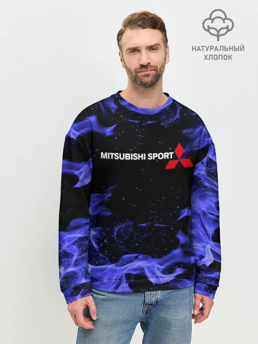 Мужской свитшот базовый / MITSUBISHI