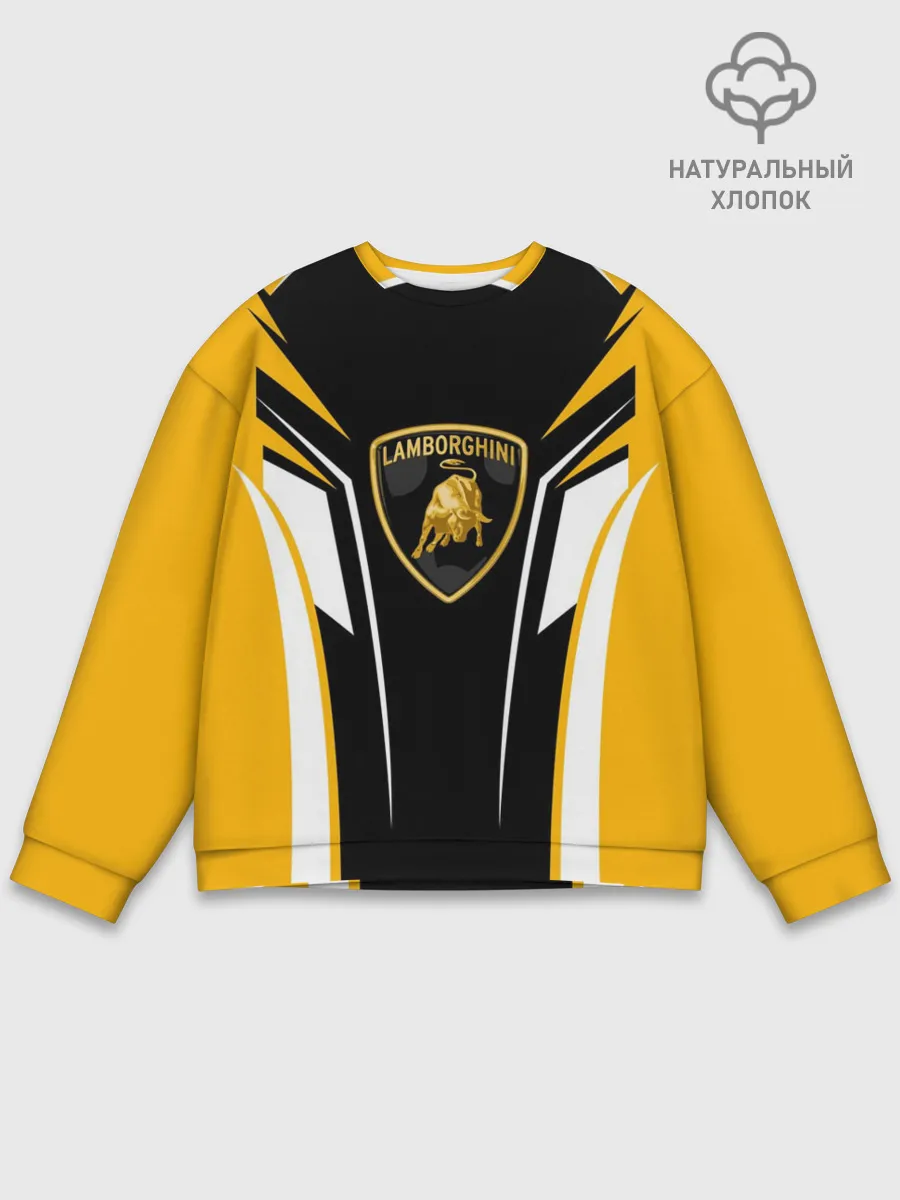 Мужской свитшот базовый / Ламборгини Форма