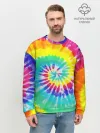 Мужской свитшот базовый / TIE-DYE СТЕНА