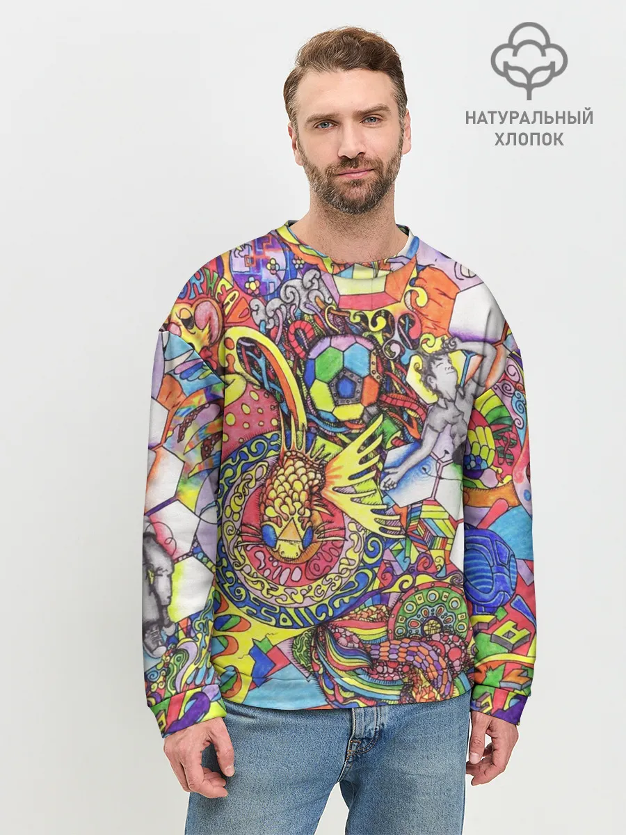 Мужской свитшот базовый / ПСИХОДЕЛИКА / PSYHODELICA