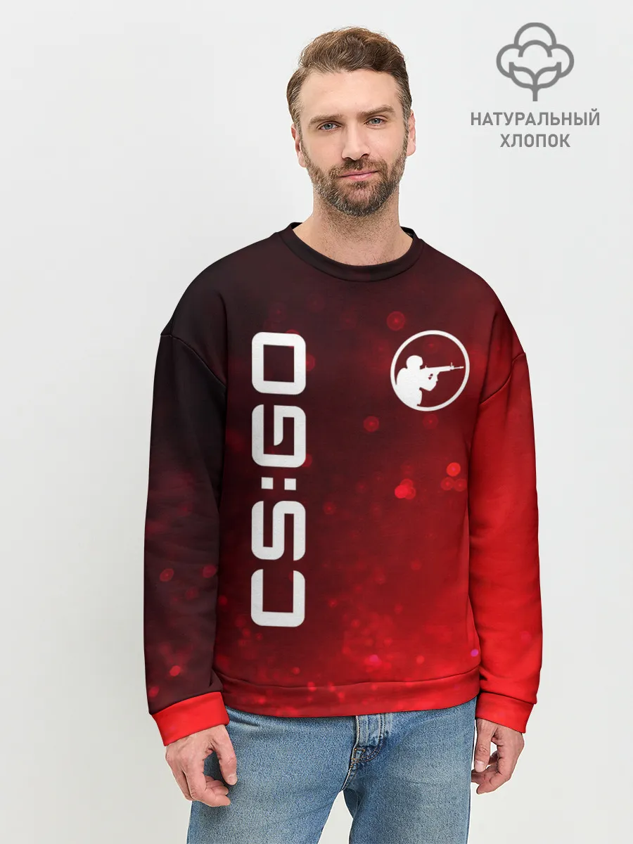 Мужской свитшот базовый / CS GO | КС ГО
