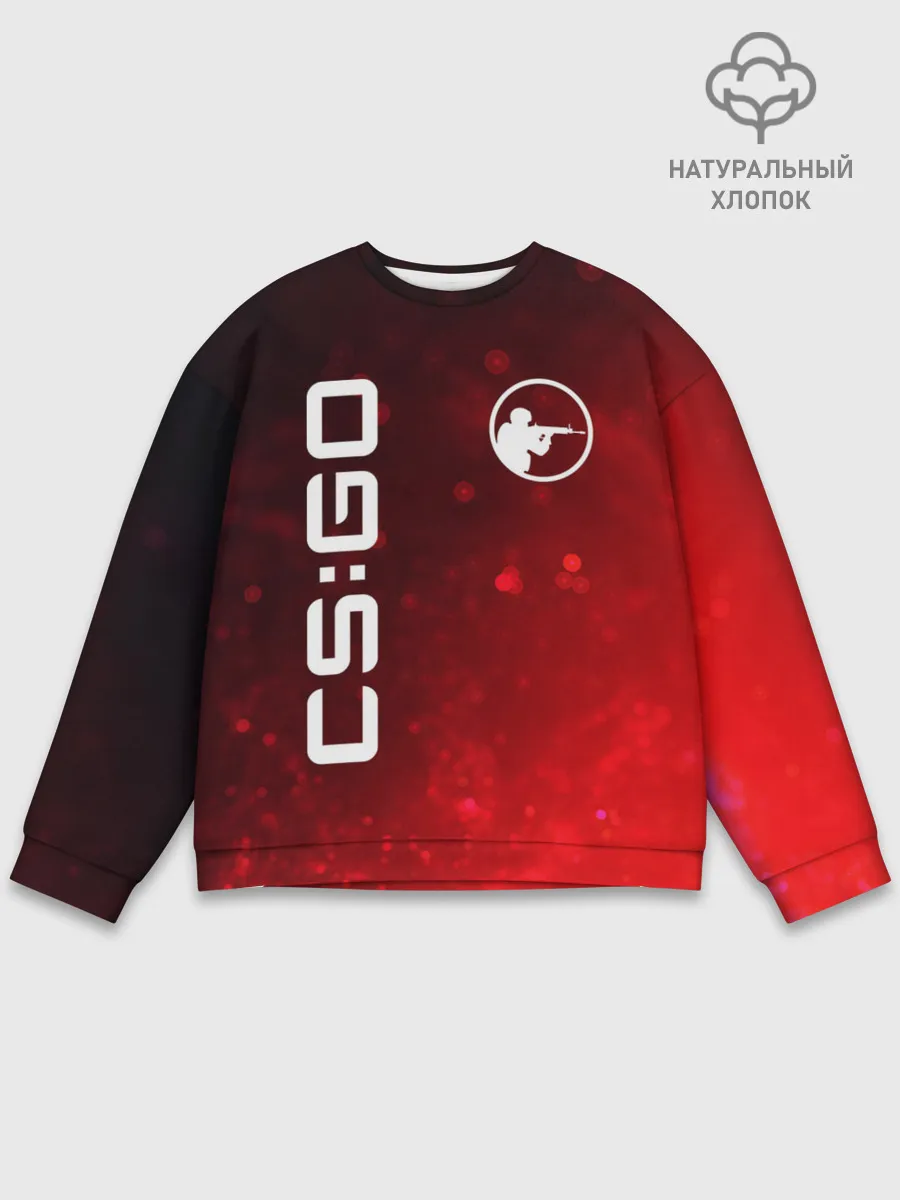 Мужской свитшот базовый / CS GO | КС ГО