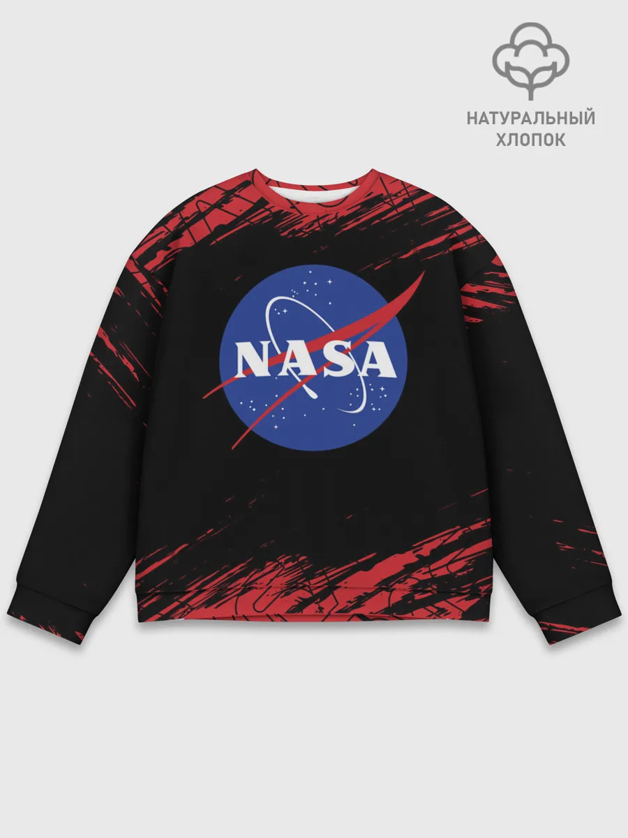 Мужской свитшот базовый / NASA / НАСА