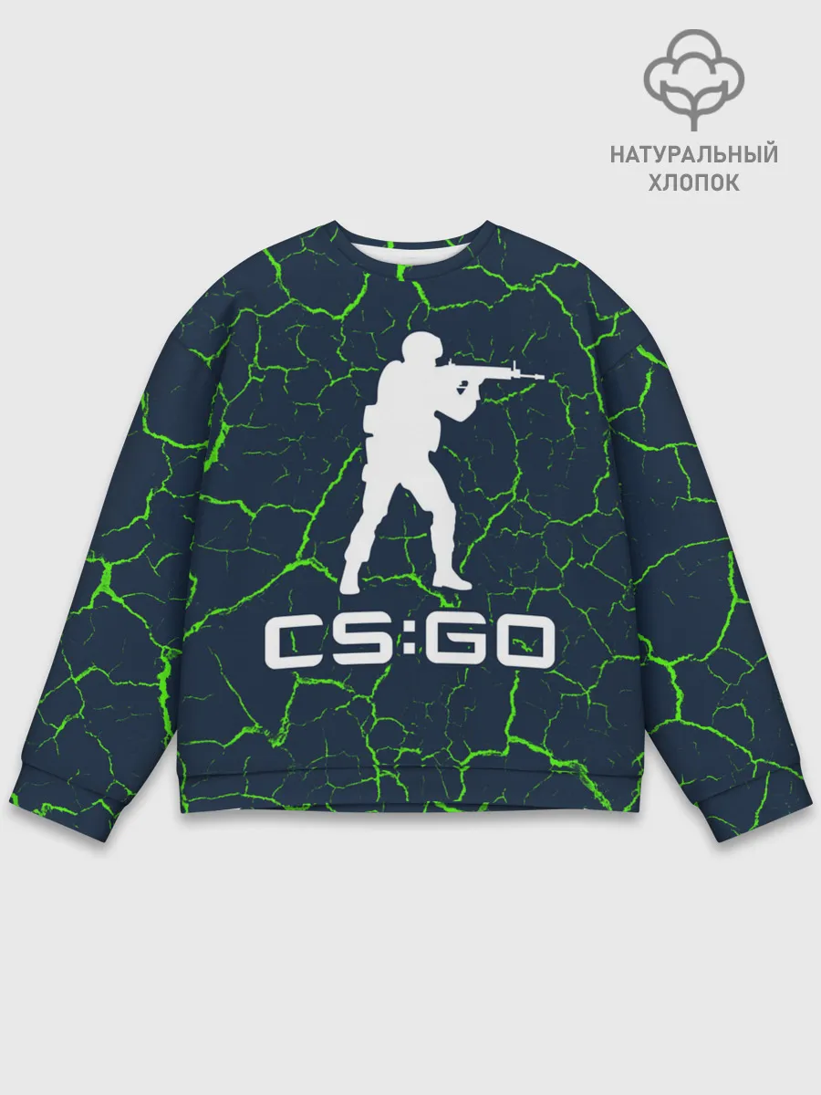 Мужской свитшот базовый / CS GO | КС ГО